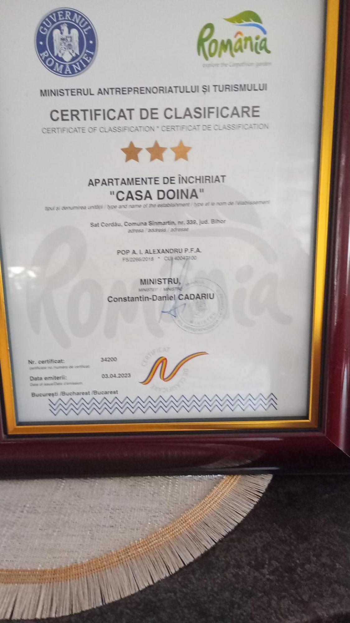 Casa Doina Daire Băile Felix Dış mekan fotoğraf